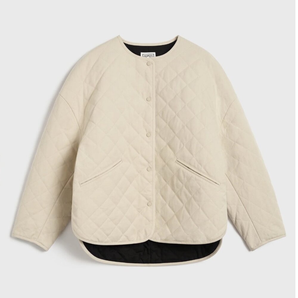 Toteme Quilted Cotton Canvas Jacket